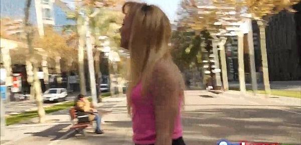  Horny Blonde Spanish Sex Bomb